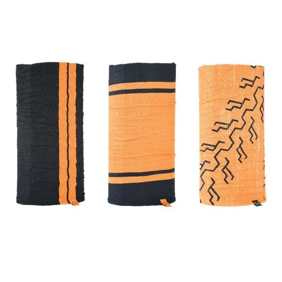 Tour de cou Oxford COMFY HD 3-PACK – Noir / Orange Ref : OD0414 / NW117