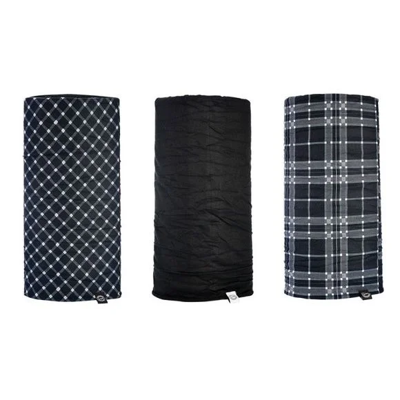 Tour de cou Oxford COMFY TARTAN 3-PACK – Noir / Blanc Ref : OD0411 / NW108