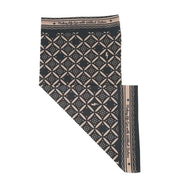 Tour de cou Wildust EPIC BLACK – Noir / Beige Ref : WILD0007 / NWAW21