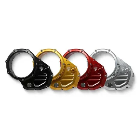 Transparent cover for Ducati oil clutches