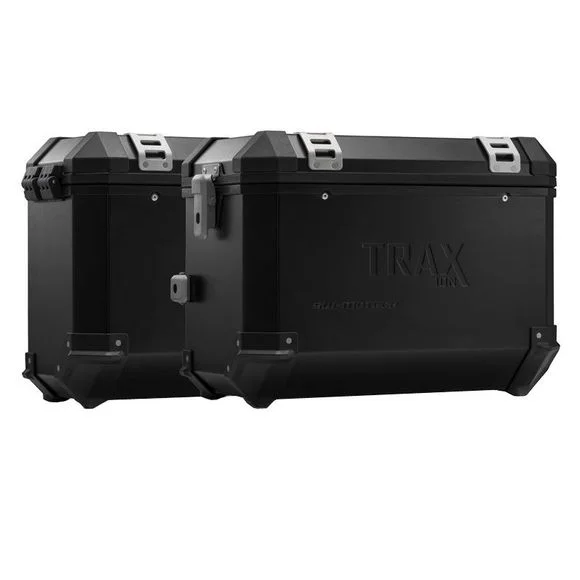 Valise SW-MOTECH KIT COMPLET TRAX ION NOIR 45/37 L – NoirTRIUMPH 1050 TIGER 1050 SPORT – 2013 – 2021Ref : KFT.11.422.50001/B / KFT.11.422.70001/B