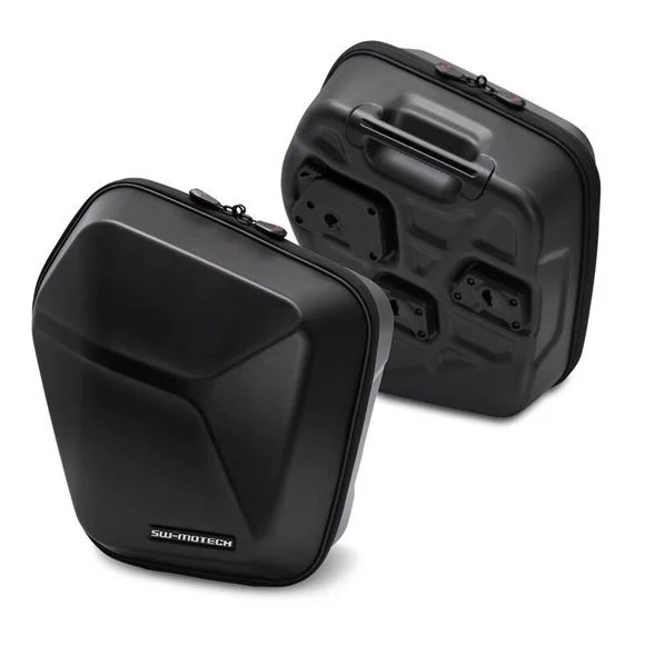 Valise SW-MOTECH KIT COMPLET URBAN ABS Noir (2×16.5 litres) Universel – Noir Ref : BC.HTA.00.677.10000/ / BC.HTA.00.677.10000/B