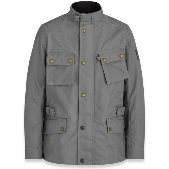 Veste Belstaff CROSBY2 TECH WAX – Gris Ref : BT0058