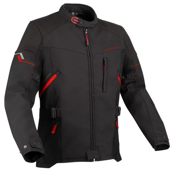 Veste Bering COBALT – Noir / Rouge Ref : BR1413