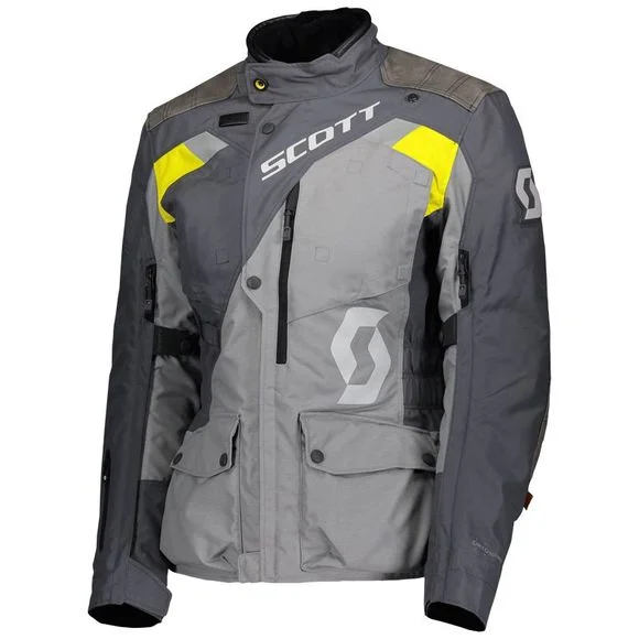 Veste enduro Scott DUALRAID DRYO WOMAN 2024 – Gris / Jaune Ref : SCO1188