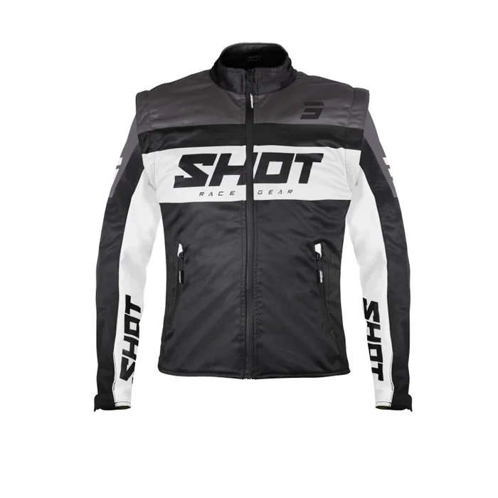 Veste Enduro SHOT SOFTSHELL LITE Noir Blanc