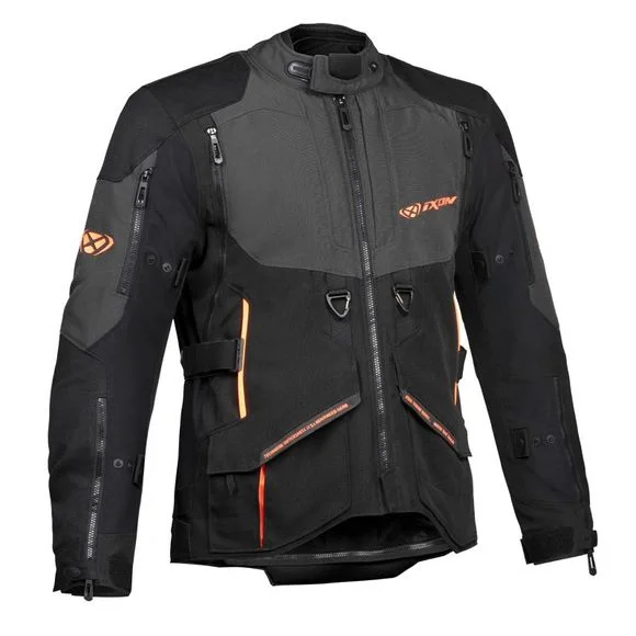 Veste Ixon RAGNAR – Gris / Orange Ref : IX1433