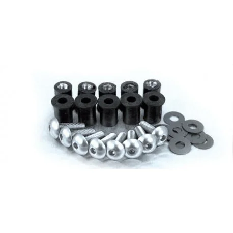 Vis de bulles moto avec inserts et rondelles