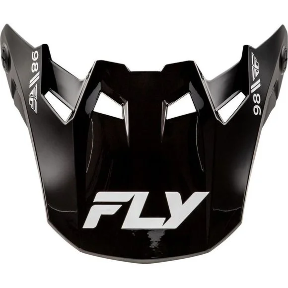 Visière TT Fly FORMULA CC – OBJECTIVE – Noir Ref : FL1543