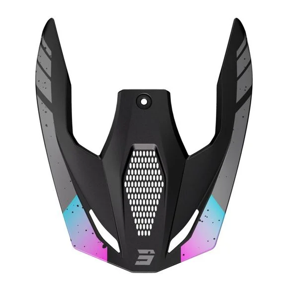 Visière TT Shot FURIOUS MIRAGE BLUE PINK MATT – Bleu / Rose Ref : SO2817 / A06-21OC-D02-P01