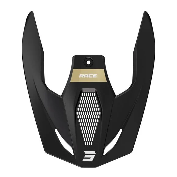 Visière TT Shot RACE MYTHIC BLACK GOLD MATT – Noir / Jaune Ref : SO2795 / A06-21OB-A01-P01