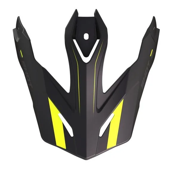 Visière TT Shot TREK RALLY BLACK NEON YELLOW MATT – Noir / Jaune Ref : SO2826 / A08-21E3-B01