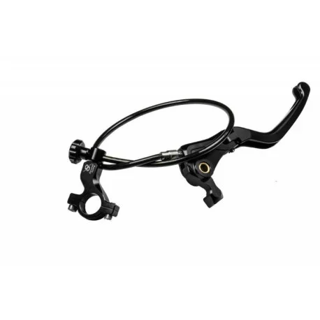 YAMAHA R3 FOLDING BRAKE LEVER WITH OFFSET GUARD LEFT ALUMINUM BONAMICI SIZE
