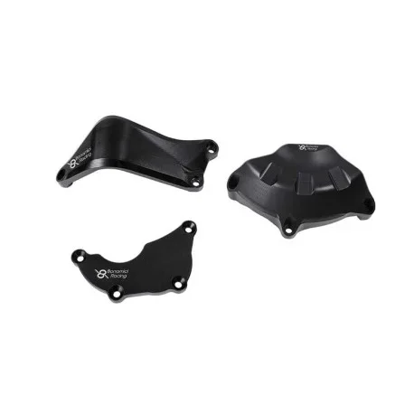 YAMAHA R6 PROTECTION KIT LEFT AND RIGHT ALUMINUM CASE MASS SIZE BONAMICI