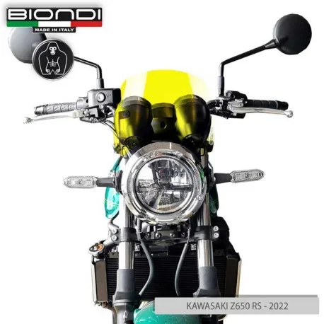 YELLOW CAFE WINDSCREEN Z650RS BIONDI